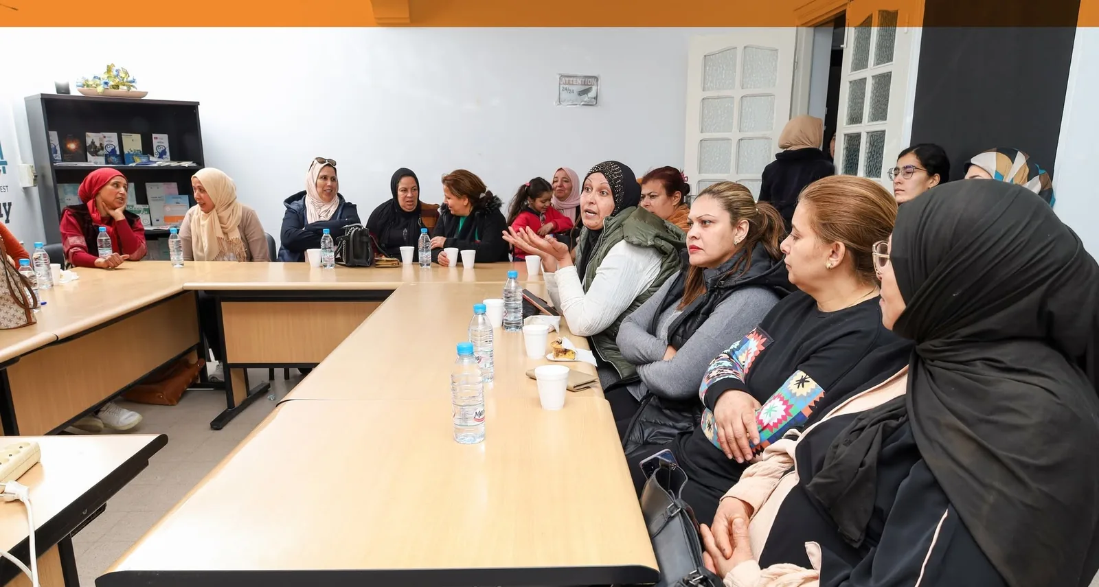 Session d'echange avec des travailleuses informelles — projet ILD
